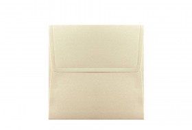 Davetiye Zarfı 16x16 Krem Parlak