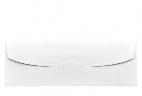 Davetiye Zarfı 9,6x27,5 Beyaz 1. Hamur
