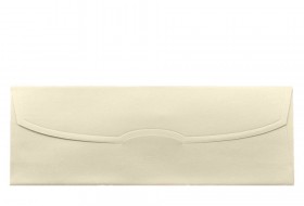 Davetiye Zarfı 9,6x27,5 Parlak Krem